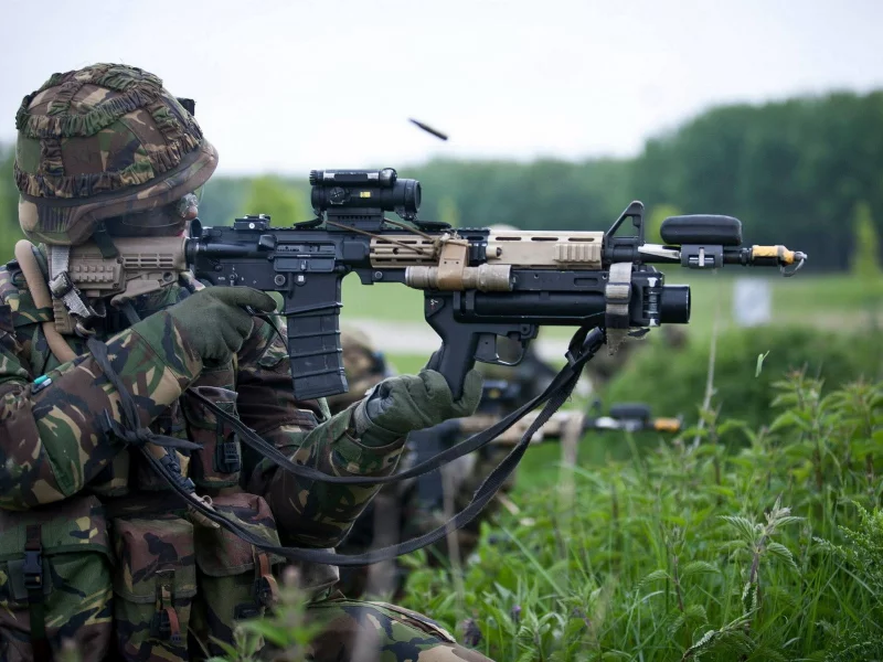оружие, солдат, стрельба, royal netherlands army