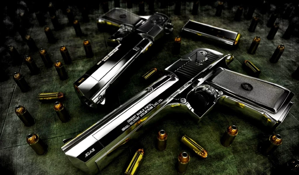 мощный, патроны, пистолет, desert eagle