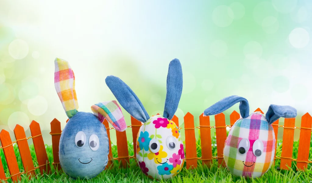 весна, easter, пасха, яйца, трава