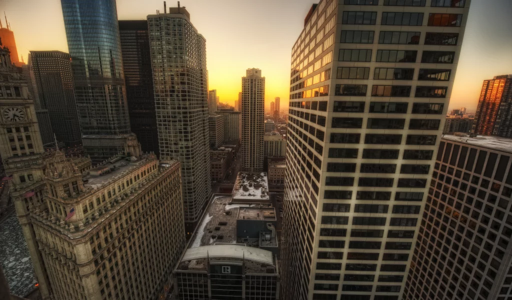 chicago, tribunetower, usa, иллиноис, сша, город, чикаго, illinois