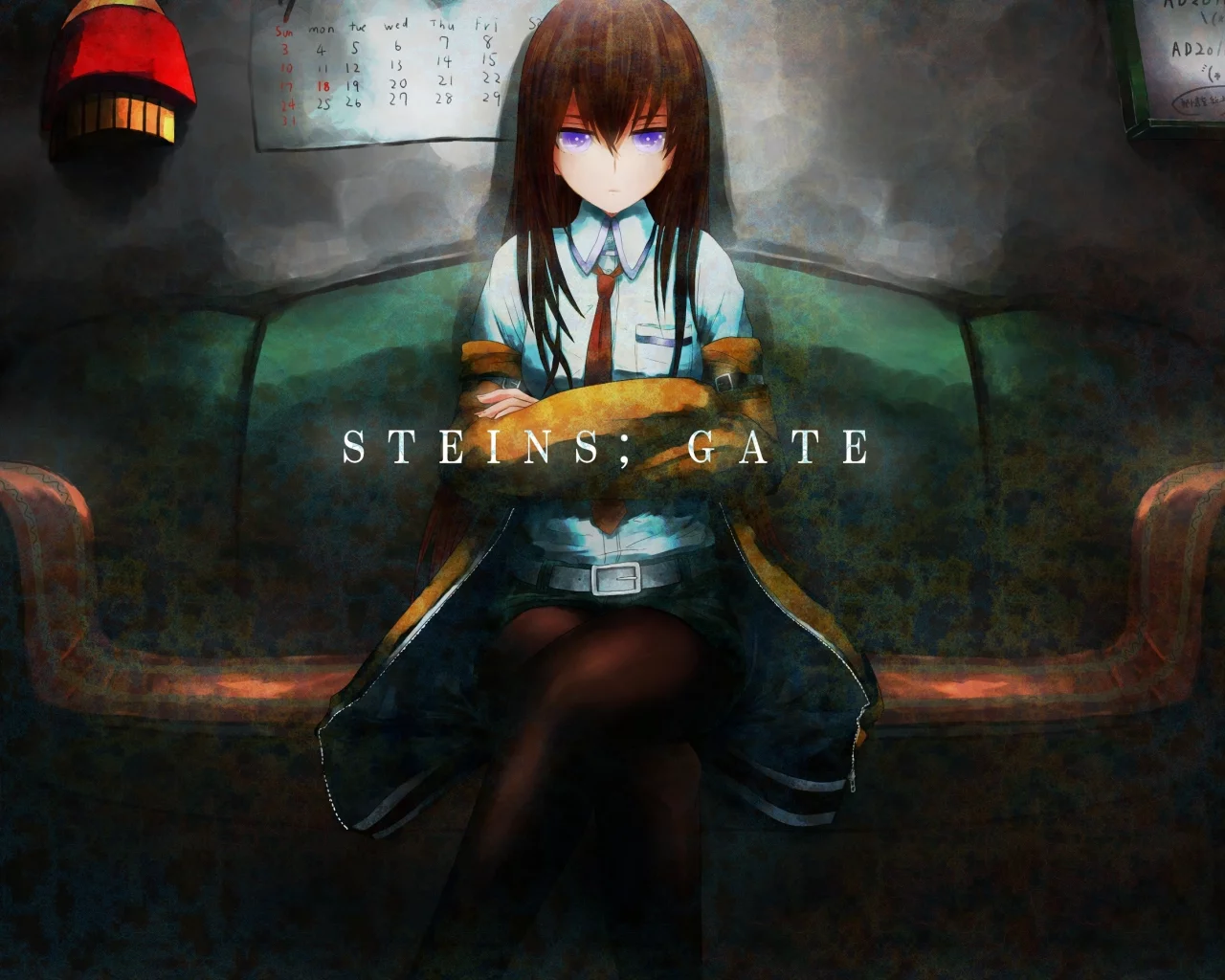 sweeter 6, steins;gate, аниме, makise kurisu, арт, девушка