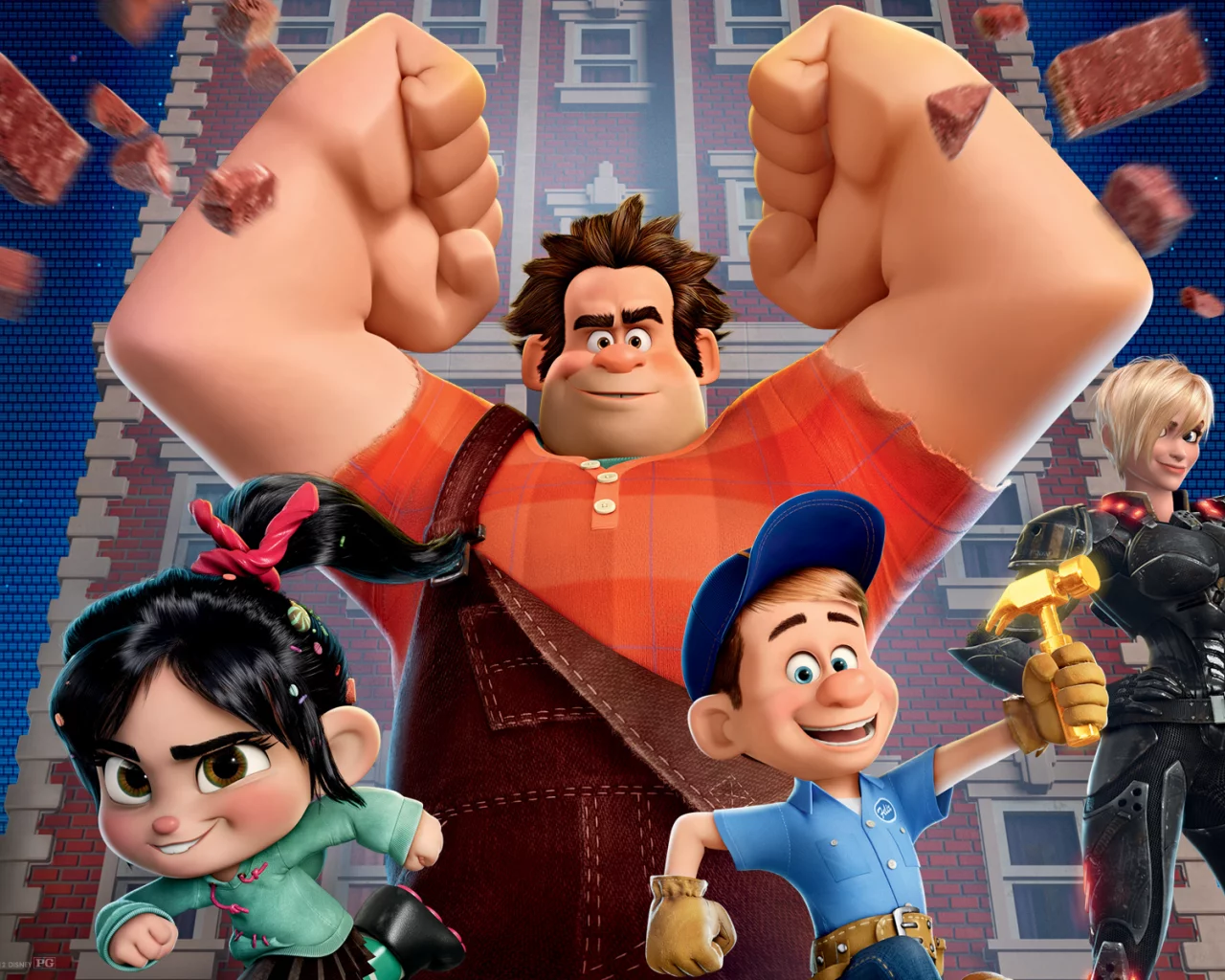 мультфильм, ральф, фильмы, ralph, мультик, персонажи