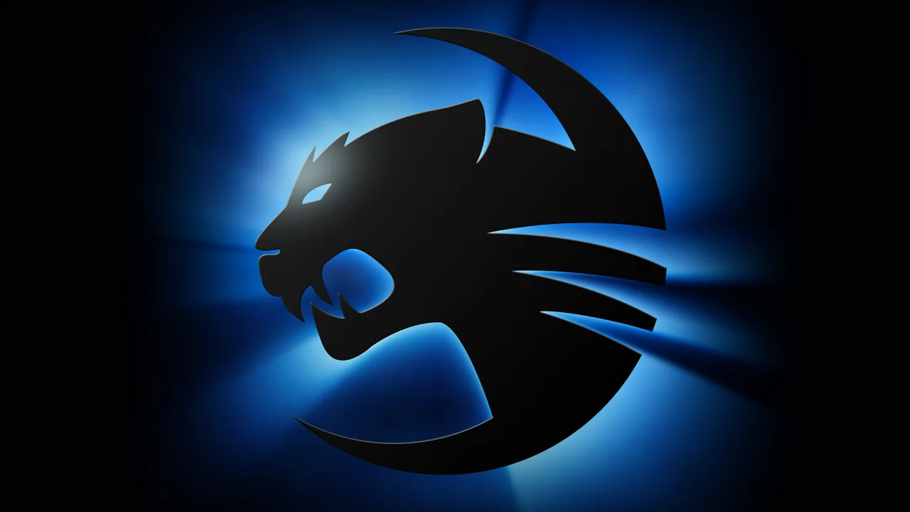 darkglow, roccat, wallpaper