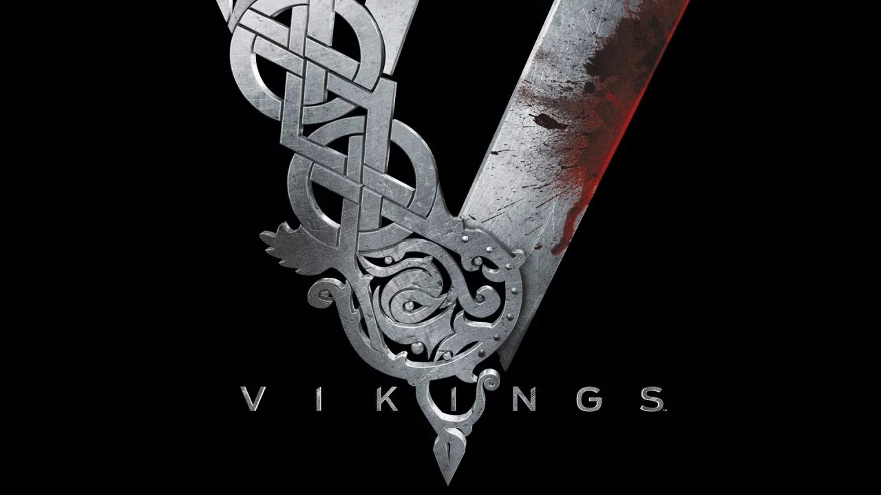 металл, сериал, кровь, vikings, черный, викинги