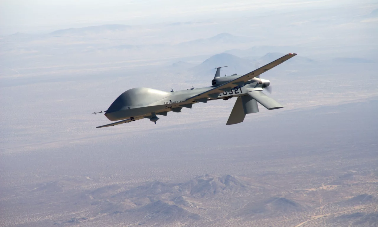 general atomics, mq-1c sky warrior, бпла