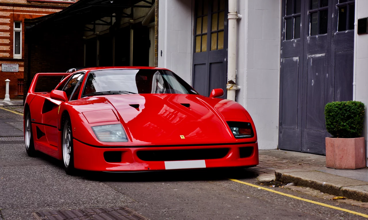 ferrari, red, феррари, ф40, f40