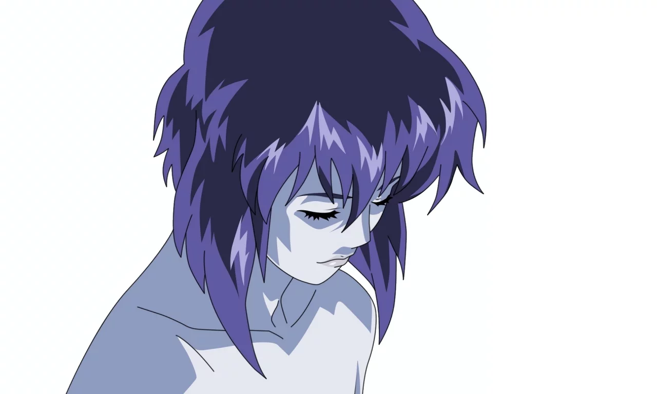 призрак в доспехах, motoko kusanagi, ghost in the shell