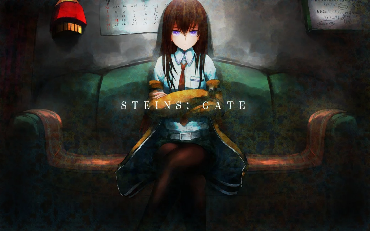 sweeter 6, steins;gate, аниме, makise kurisu, арт, девушка