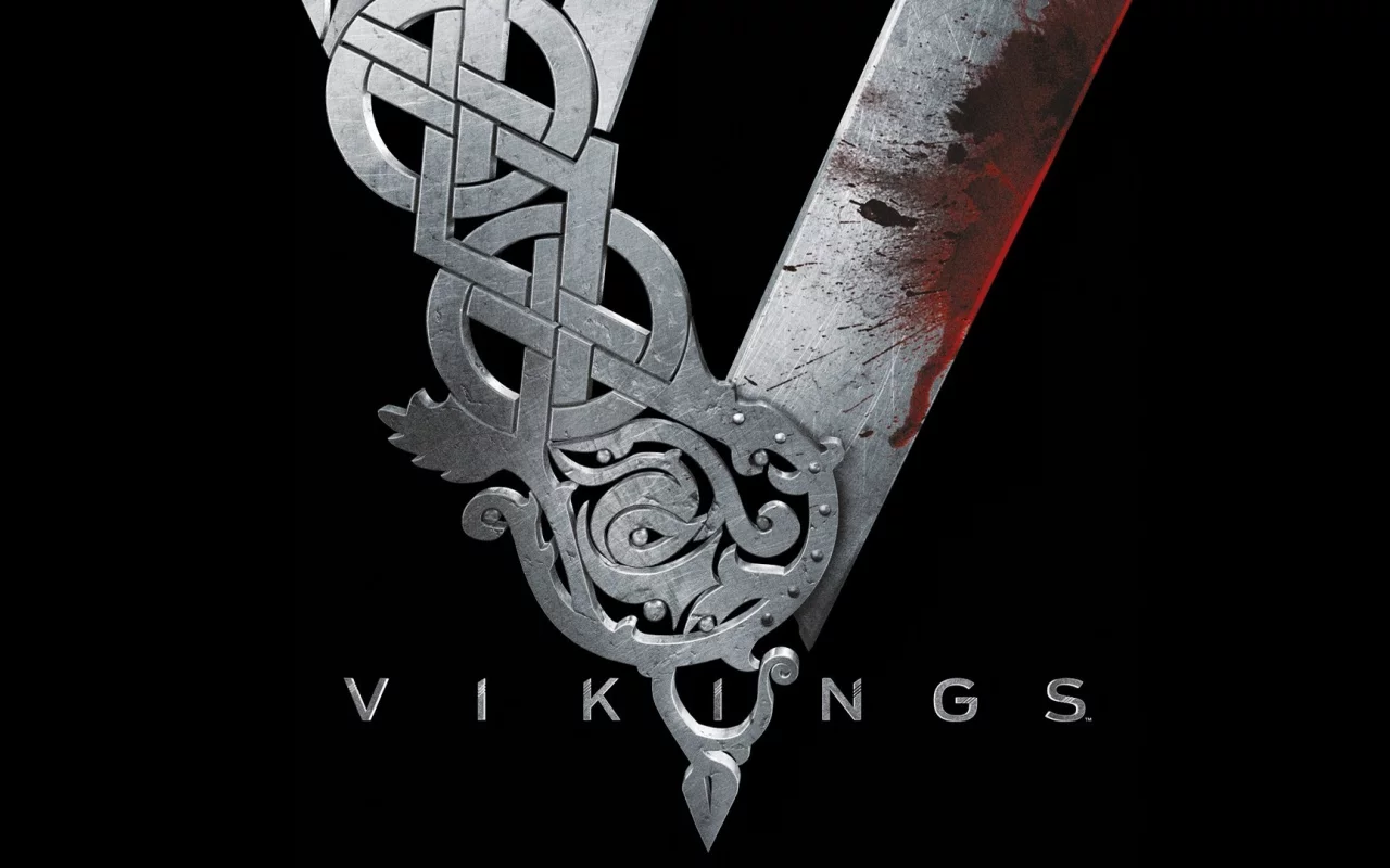 металл, сериал, кровь, vikings, черный, викинги