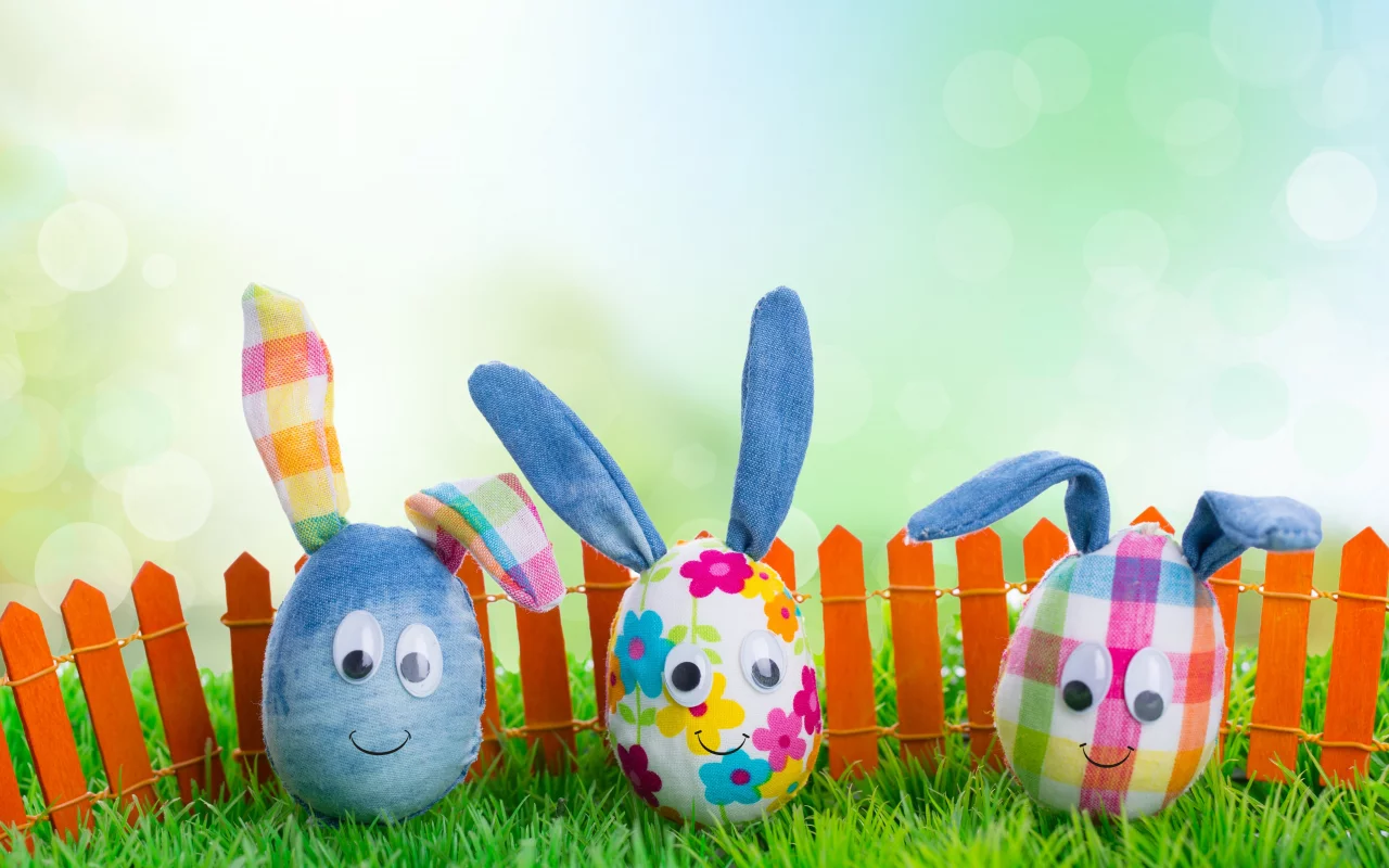 весна, easter, пасха, яйца, трава