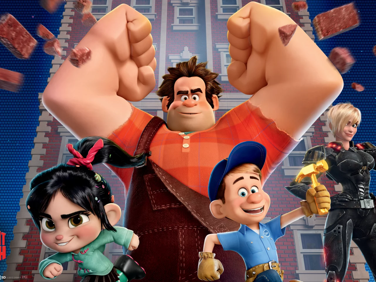 мультфильм, ральф, фильмы, ralph, мультик, персонажи