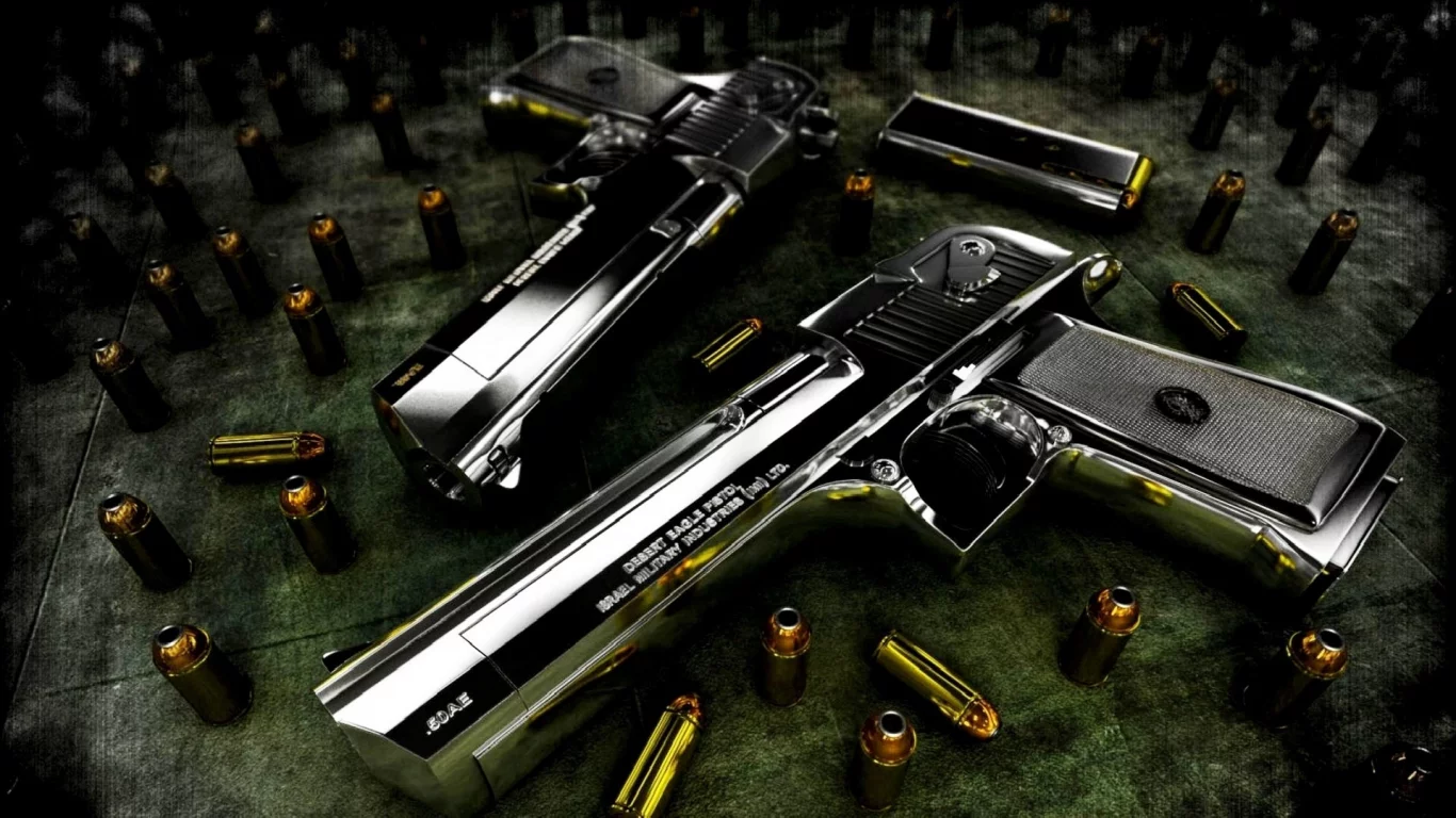 мощный, патроны, пистолет, desert eagle