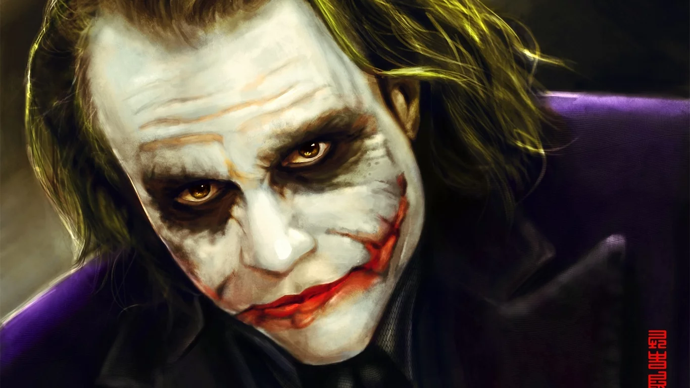 грим, joker, бэтмен, арт, byzwa dher