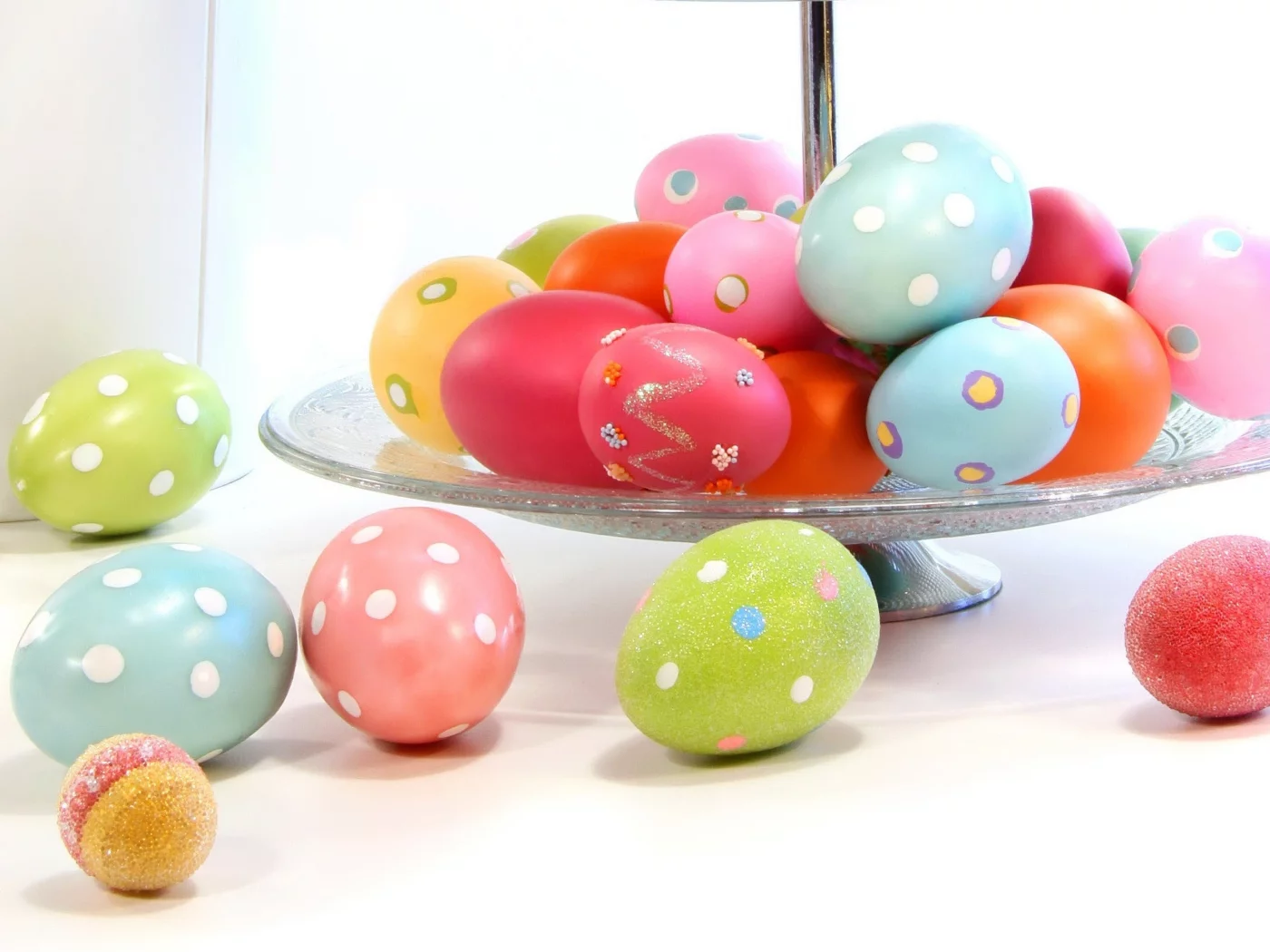 яйца, праздник, пасха, крашеные, easter