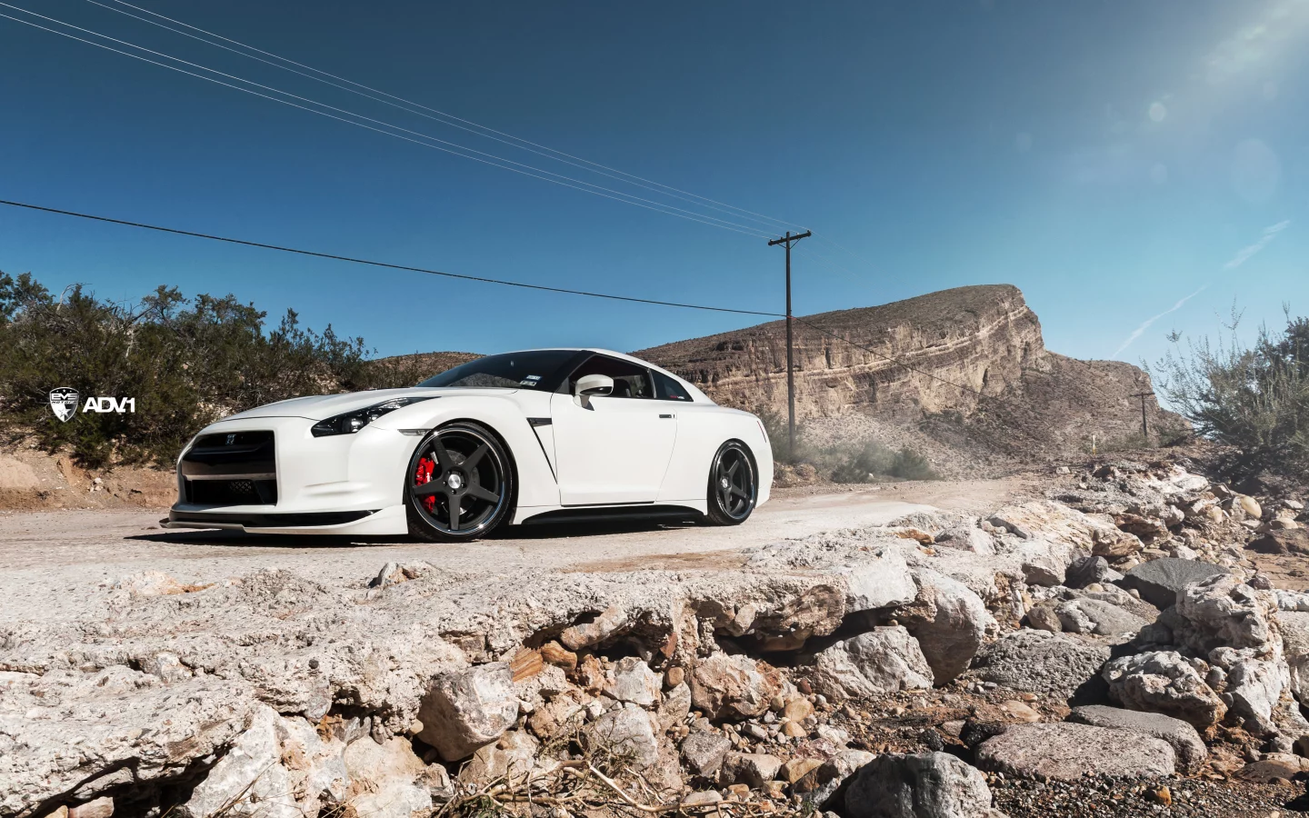 природа, кар, nissan, горы, пейзаж, тачка, vegas gtr 2