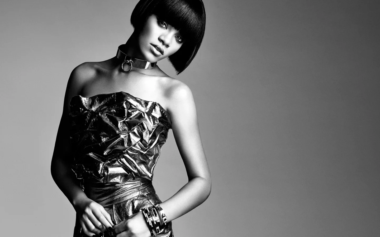 певица, актриса, rihanna, девушка, взгляд, брюнетка, рианна