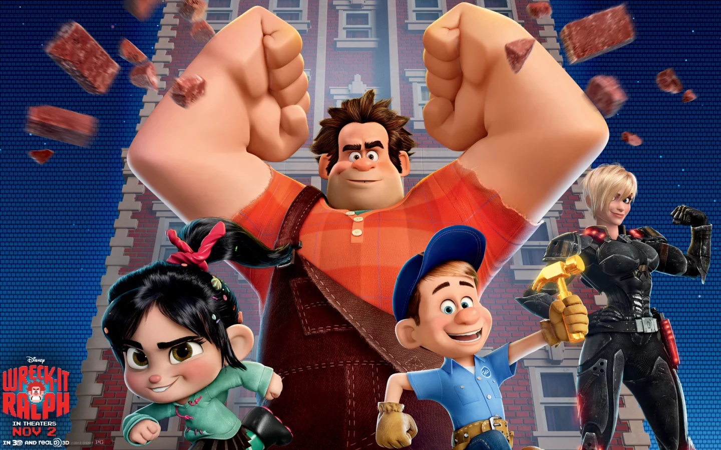мультфильм, ральф, фильмы, ralph, мультик, персонажи