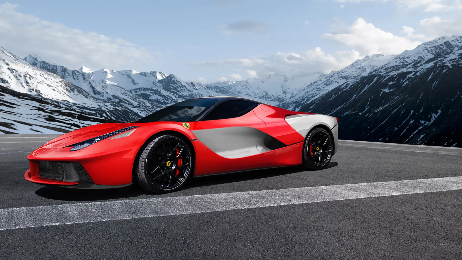 red, aksyonov nikita andreevich, profile, laferrari, ferrari, горы