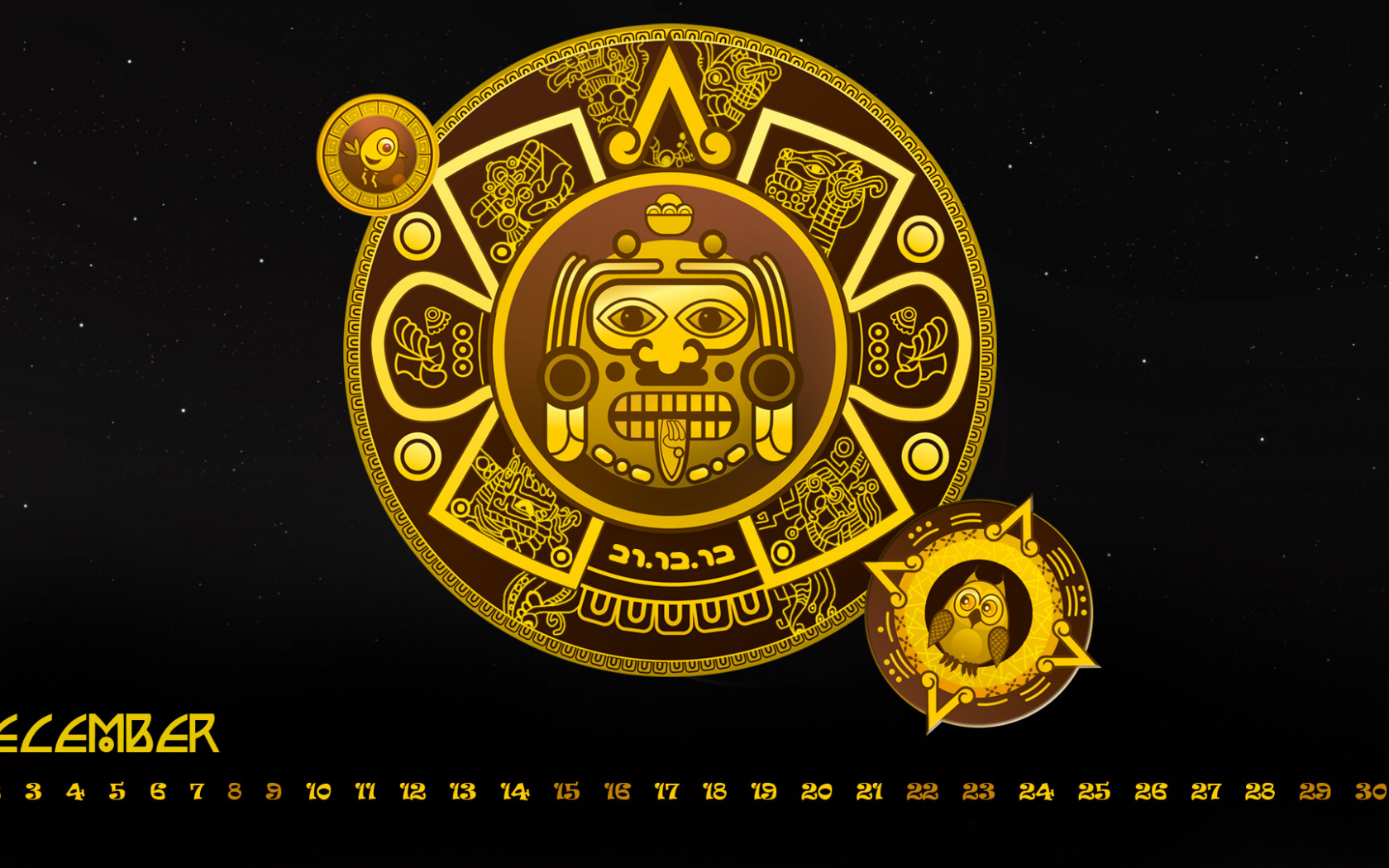 декабрь, december, календарь, конец света, майя, шуточный