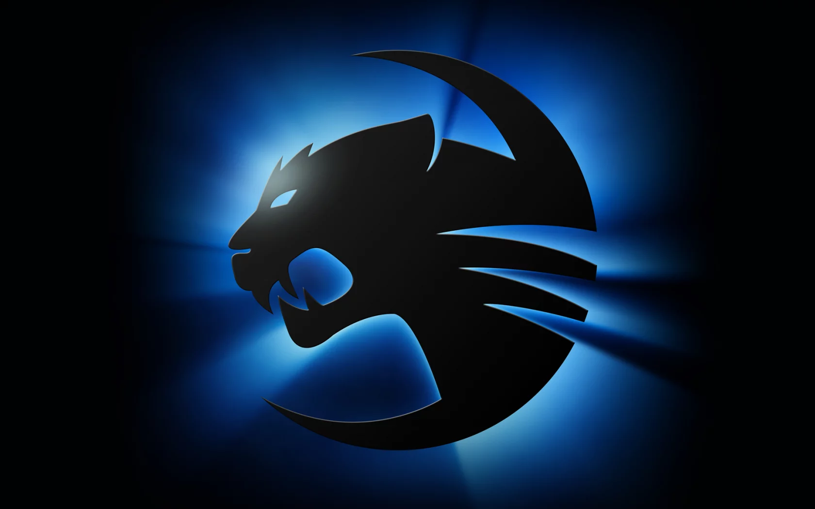 darkglow, roccat, wallpaper