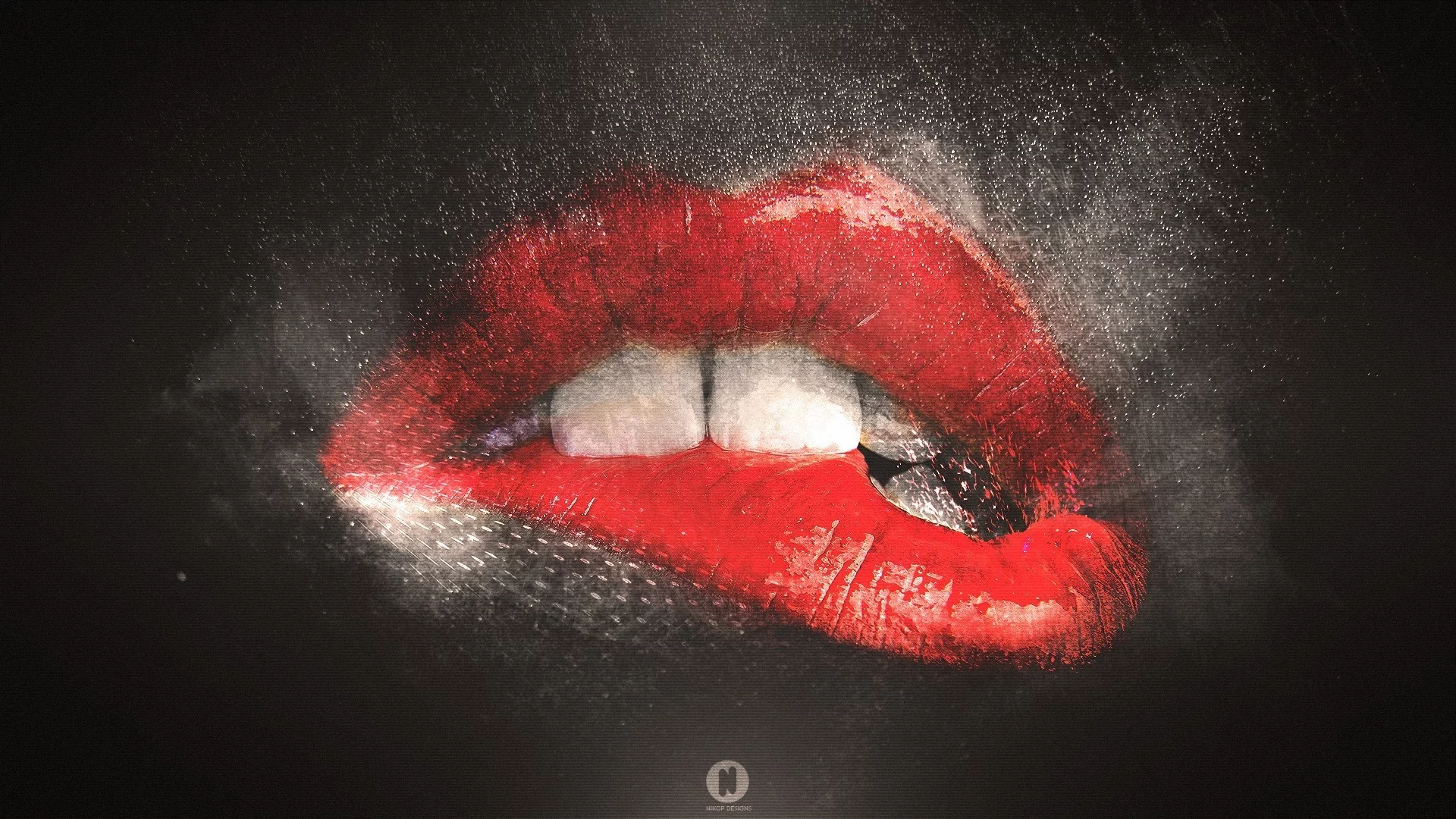 стиль, губы, lips, обои