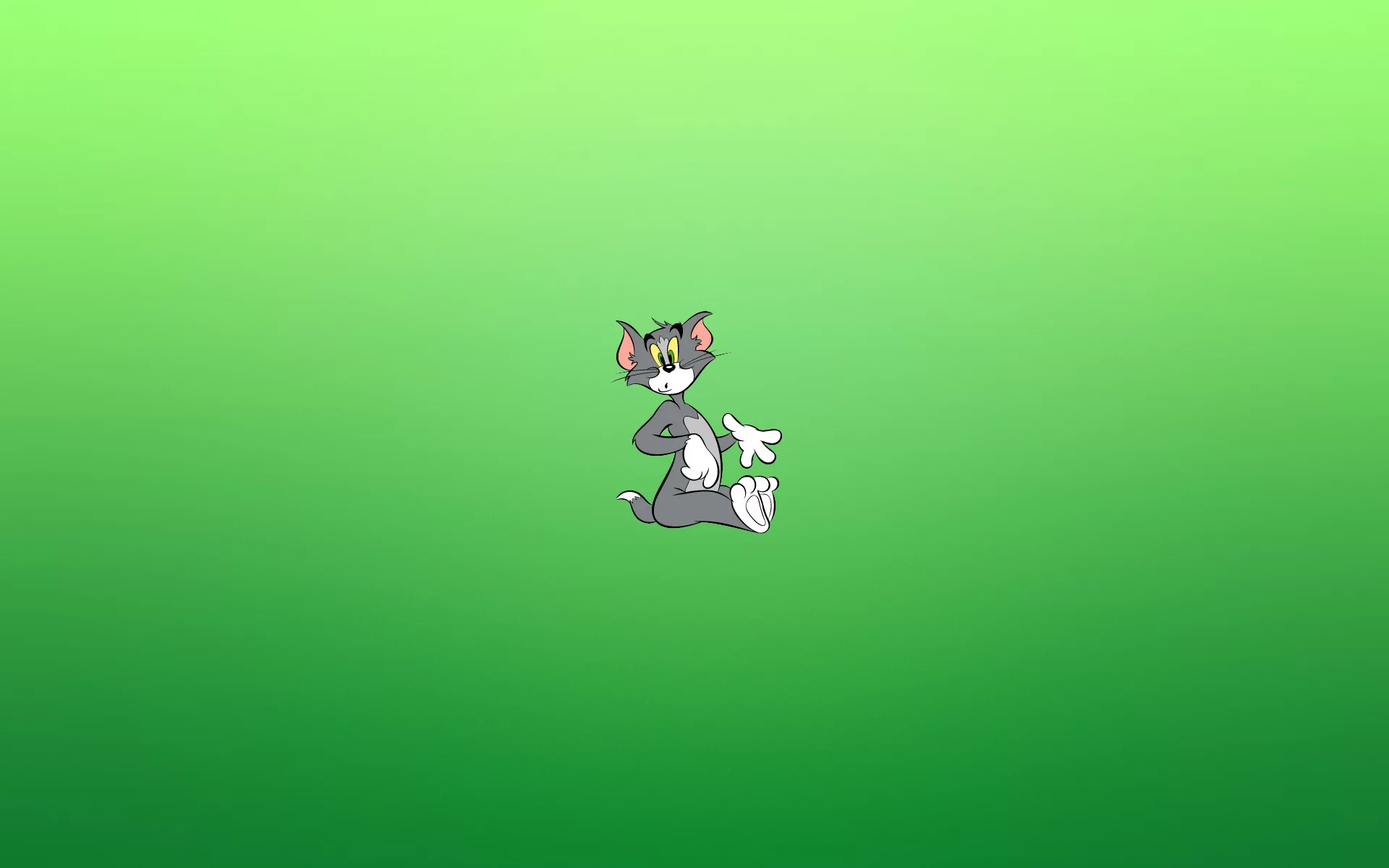 tom and jerry, взгляд, том и джерри, кот, зеленоватый фон