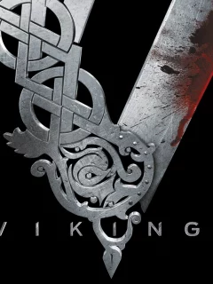 металл, сериал, кровь, vikings, черный, викинги