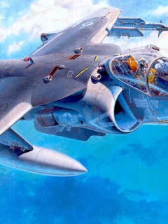 дуглас av-8b, американский, макдоннел, _харриер_ ii, арт