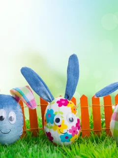 весна, easter, пасха, яйца, трава