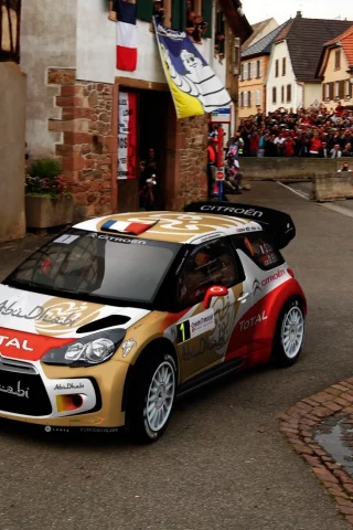 sebastien loeb, спорт, wrc, rally, citroen, ds3, daniel elena, люди передок