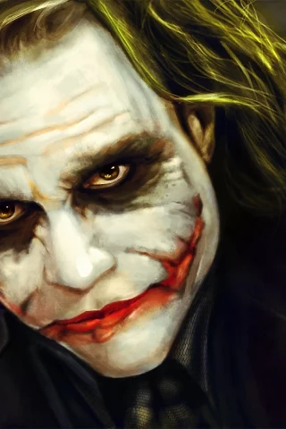 грим, joker, бэтмен, арт, byzwa dher