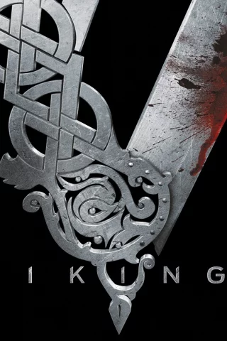металл, сериал, кровь, vikings, черный, викинги