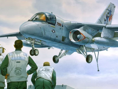 lockheed, самолет, s-3, viking, палубный, противолодочный