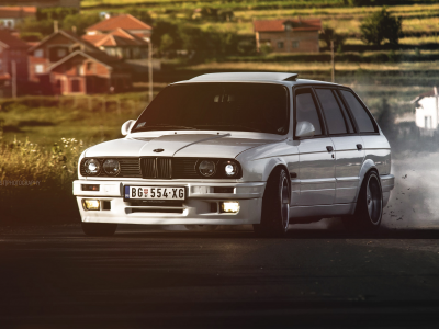 325, 3 серия, универсал, e30, белая, drift, бмв, bmw