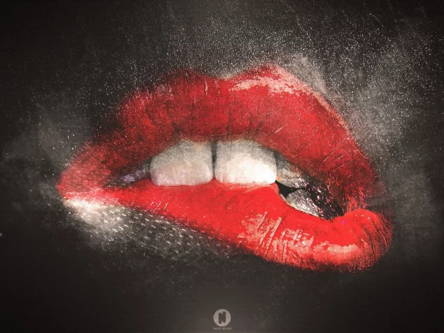 стиль, губы, lips, обои