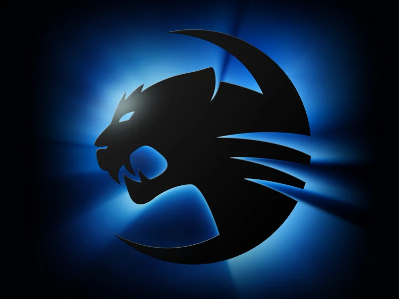 darkglow, roccat, wallpaper