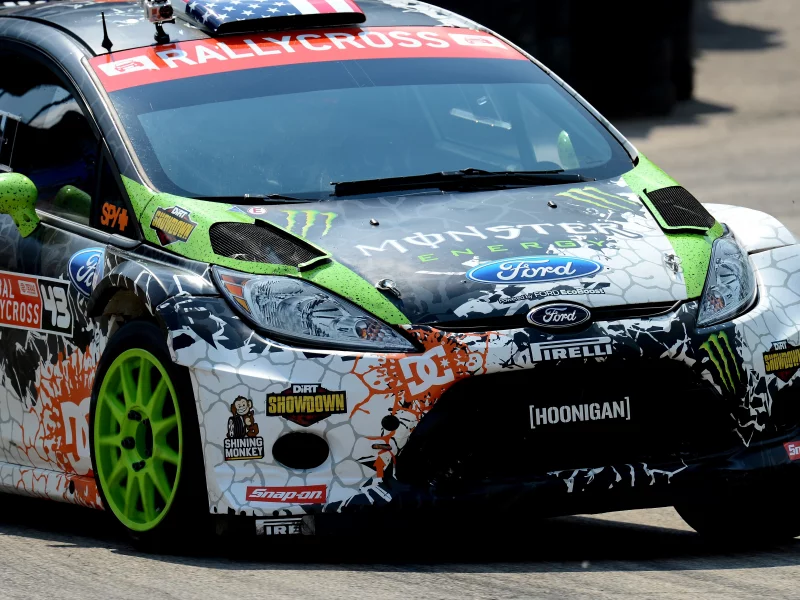 форд, ken block, ford, rallycross, fiesta, авто, rally, передок, фиеста