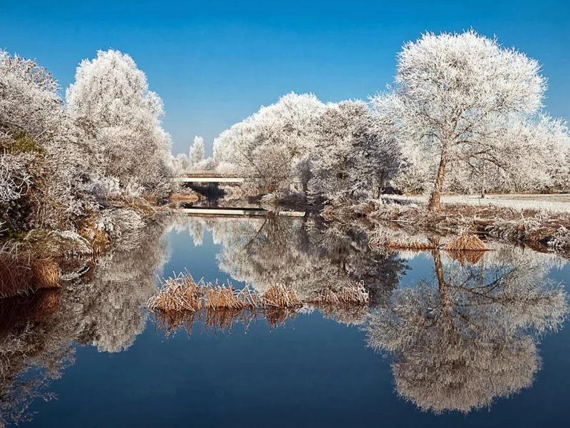 HDR, зима