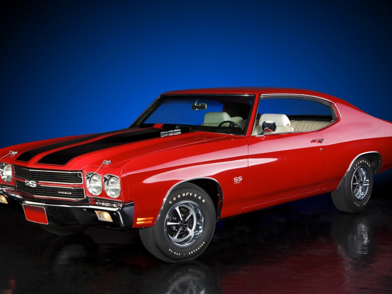 hardtop, muscle car, 454, 1970, coupe, шевиль, ls6, chevrolet, chevelle, ss, шевроле