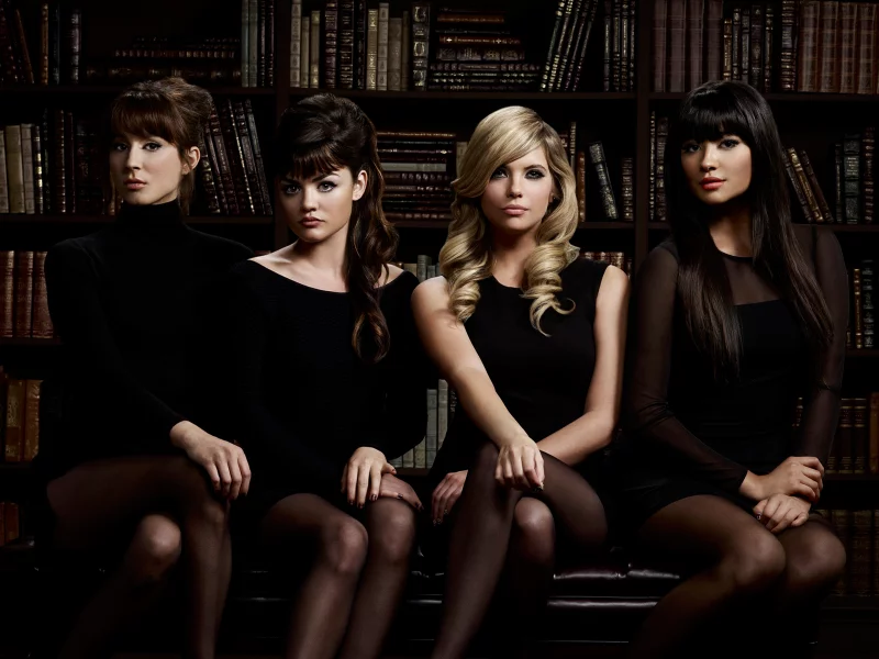 четверо, pretty little liars, милые обманщицы, четыре, девушки