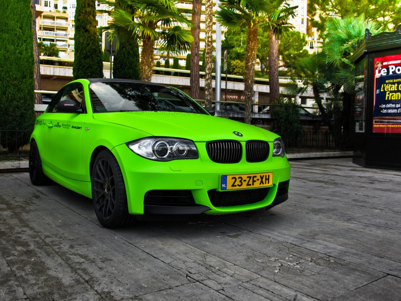 зелёный, BMW