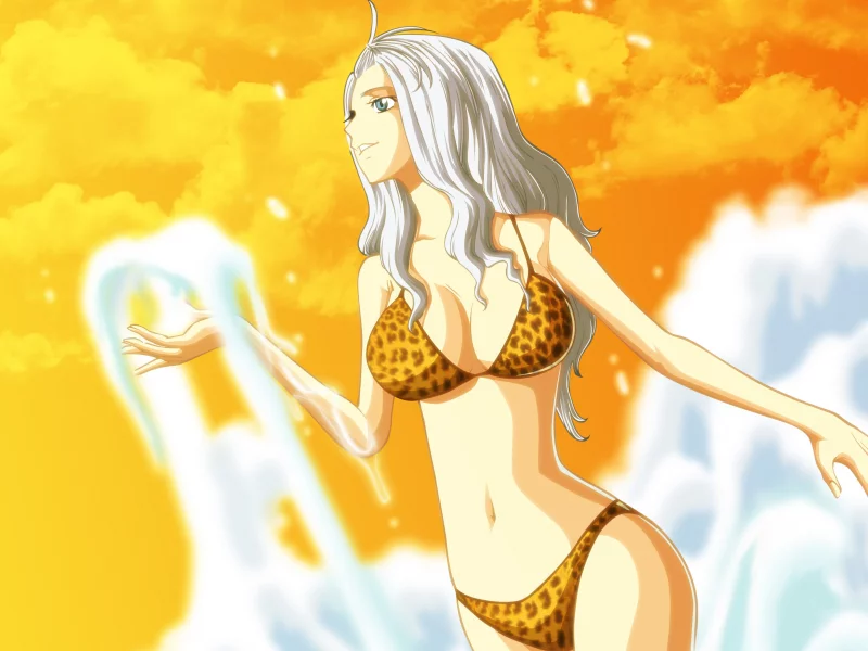 drake666, сказка о хвосте феи, аниме, арт, fairy tail, mirajane