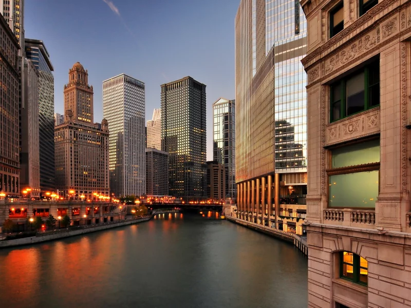 сша, иллинойс, город, chicago, illinois, чикаго, небоскребы
