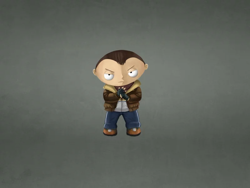 gta 4, stewie griffin, стьюи гриффин, grand theft auto, family guy, гриффины