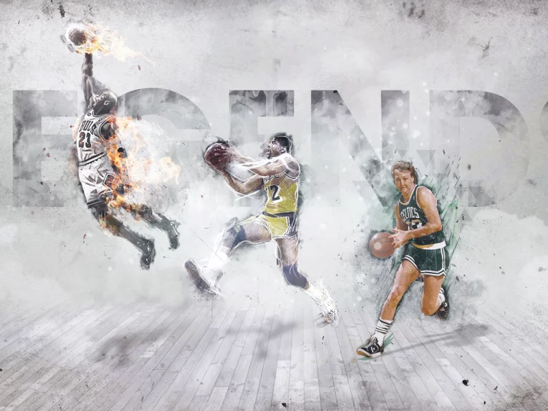 michael jordan, magic johnson, майкл джордан, мэджик джонсон, larry bird