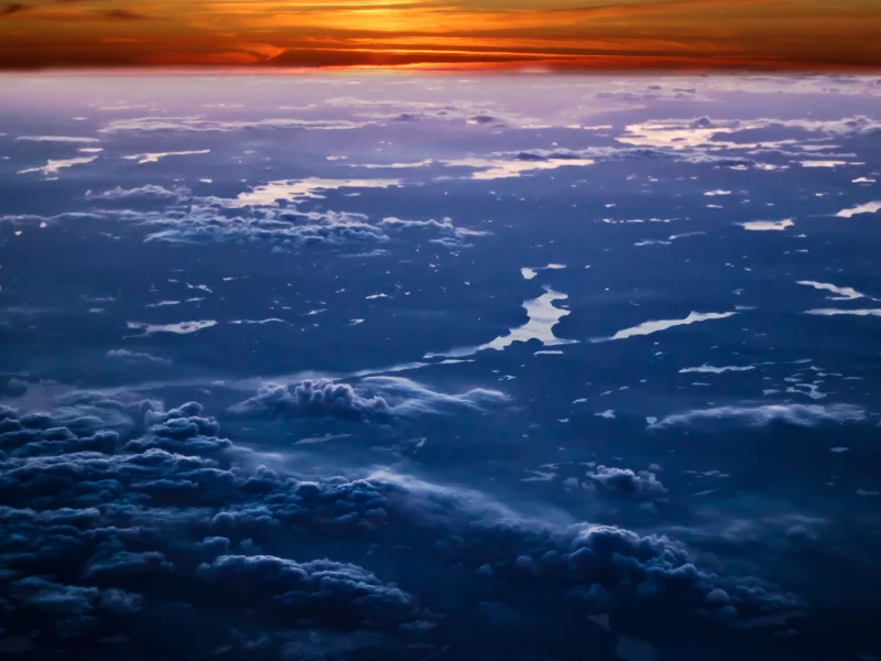 sunset, nature, clouds, природа, облака, закат, sky, небо