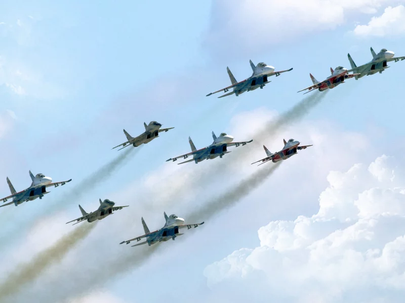русские витязи, су 27, многоцелевой, стрижи