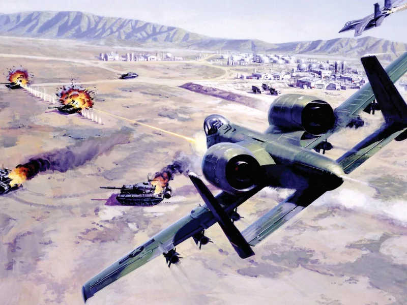 штурмовик, eagle, война, fairchild republic a-10 thunderbolt ii, f-15, рисунок