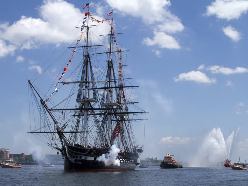 бостонская гавань, old ironsides, uss constitution, _конститьюшн_