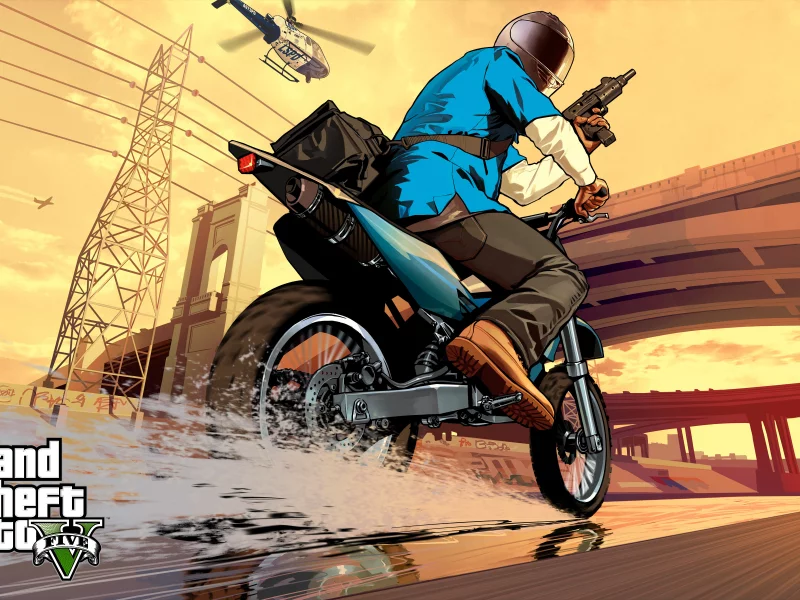 five, logo, 5, art, gta, rockstar